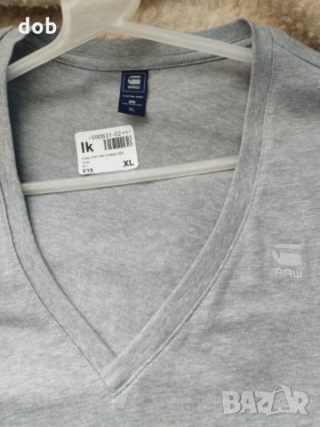 Нова тениска G-Star RAW 8761 V neck, оригинал., снимка 3 - Тениски - 28954140