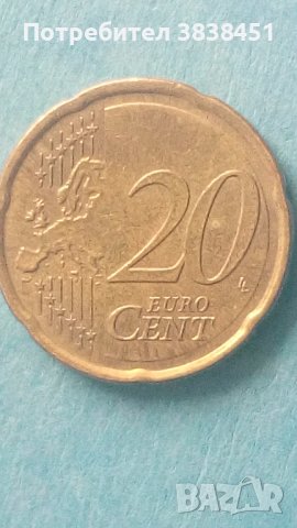 20 Euro Cent 2009 г.Словения, снимка 1