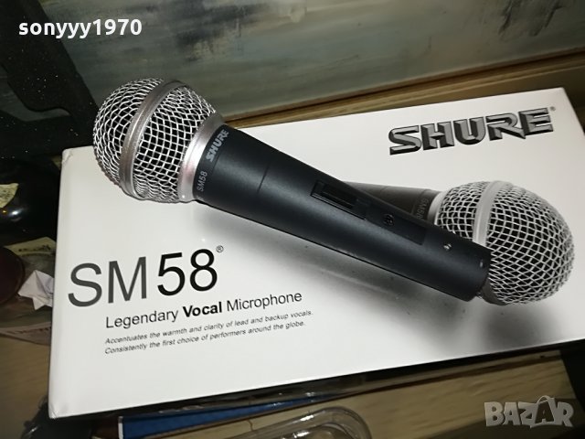 комплект-shure sm58-profi microphone-внос швеицария, снимка 4 - Микрофони - 28553014