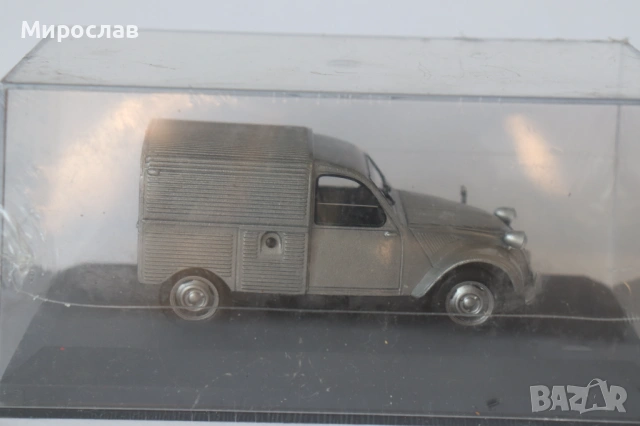 1:43 CITROEN 2 CV FOURGONNETTE КОЛИЧКА ИГРАЧКА МОДЕЛ, снимка 4 - Колекции - 53085735
