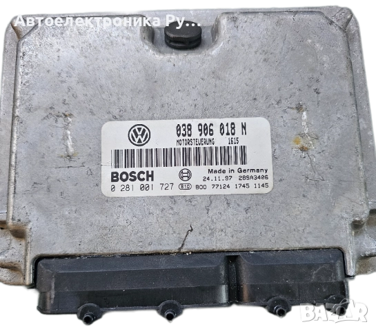 компютър VW VOLKSWAGEN PASSAT 1.9 TDI 038 906 018 N, 038906018N, BOSCH, 0281001727, 26SA3667 