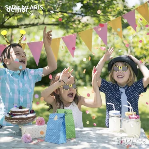 Bee Костюм за карнавал с аксесоари, комплект от 4 части, снимка 5 - Детски комплекти - 49894669