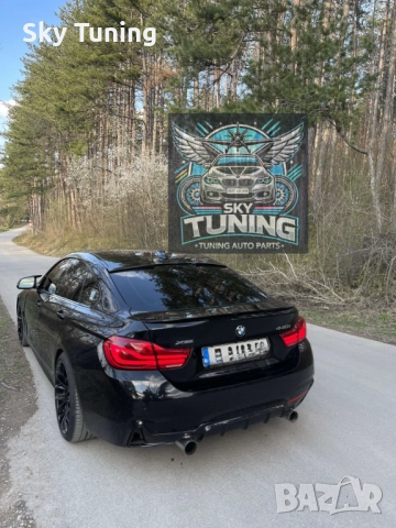 Bmw F36 тип M4 спойлер за задно стъкло/сенник за бмв f36 М4 лип стъкло, снимка 3 - Аксесоари и консумативи - 51811140