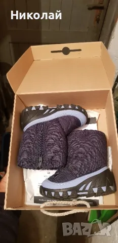 Ботушки с вълнена подплата, снимка 10 - Детски боти и ботуши - 47974006