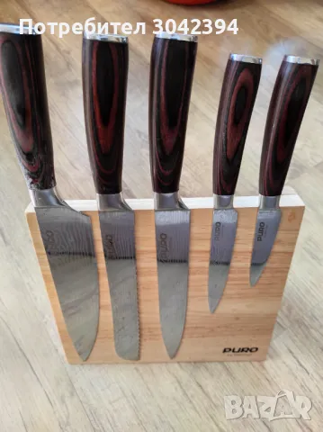 Комплект ножове със забележки, снимка 4 - Аксесоари за кухня - 44970312