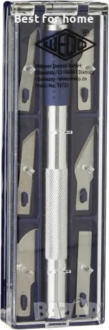 Комплект скалпел с шест различни остриета  Wedo, снимка 4 - Други - 50110339