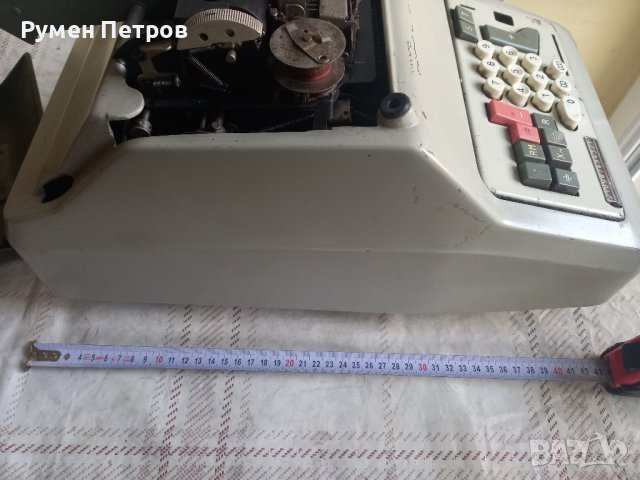 Сметачна машина Lagomarsino-Totalia., снимка 12 - Антикварни и старинни предмети - 43514956