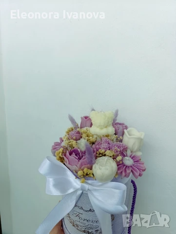 Букет от ароматни соеви свещи