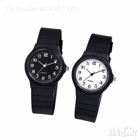 Кварцов дамски часовник със силиконова каишка – Ежедневен стил и практичност