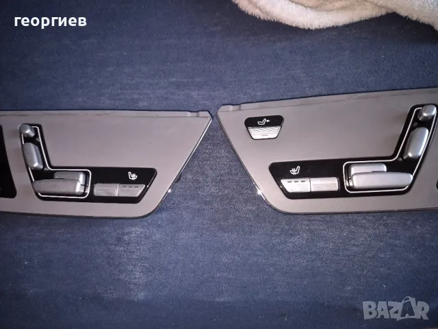 бутони задна ел. седалка мерцедес w221 , снимка 2 - Части - 50007124