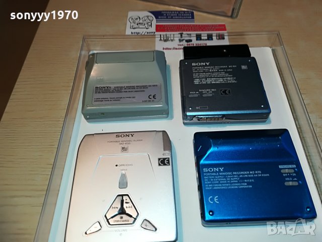 sony minidisc colection-made in japan, снимка 3 - MP3 и MP4 плеъри - 28610379