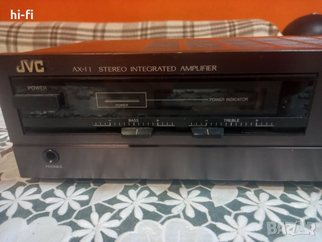 Усилвател jvc ax-11, снимка 2 - Ресийвъри, усилватели, смесителни пултове - 39413685