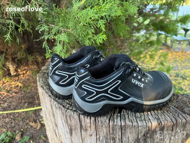 UVEX Xenova италиански дамски защитни обувки NRJ S2 ESD 6922 - номер 36, снимка 4 - Други - 39320274