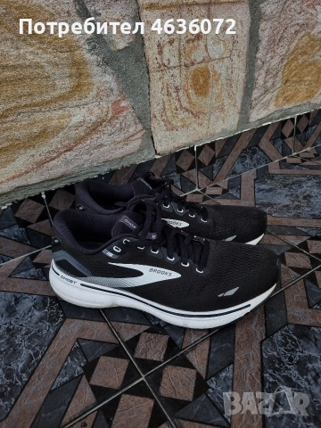 Brooks Ghost 15 Black/White, снимка 2 - Спортни обувки - 52720610