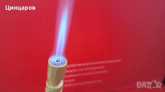 Горелка с дюзи 3бр.и флакон пропан-бутан , снимка 4 - Други машини и части - 48516495