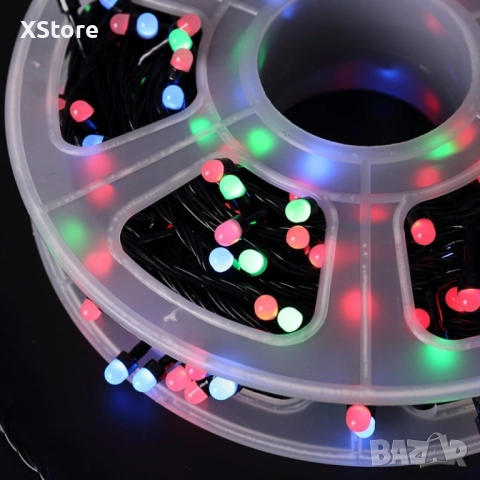 Водоустойчиви Коледни Led лампички Звездно небе - 50 метра 240 светлини, снимка 10 - Декорация за дома - 52231243