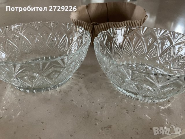 Стъклени купички Kig Indonesia, снимка 4 - Чинии - 44029655