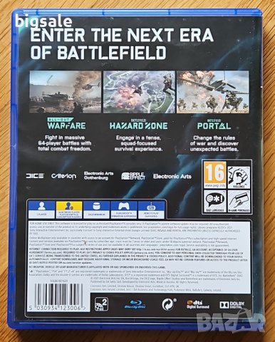Перфектен диск игра Battlefield 2042 PS4 Playstation 4 Плейстейшън, снимка 2 - Игри за PlayStation - 43516108