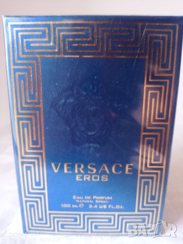 Мъжки парфюм VERSACE EROS 100 мл.- подходящ за подарък, снимка 2 - Мъжки парфюми - 43098325