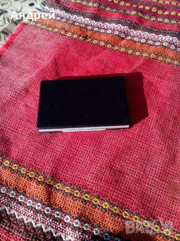 Стар визитник SOMAT, снимка 2 - Антикварни и старинни предмети - 27352069