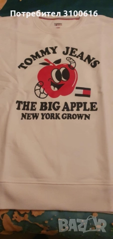 Ватирана мъжка блуза Tommy Hilfiger 100% оригинална
