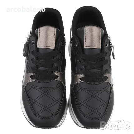 Дамски кецове на танкетка, 3цвята , снимка 9 - Кецове - 48825537