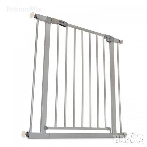 Защитна преграда Hauck Stop N Safe 2 Silver предпазна преграда 75-80 см врата стълби разширяема, снимка 5 - Други - 39375656