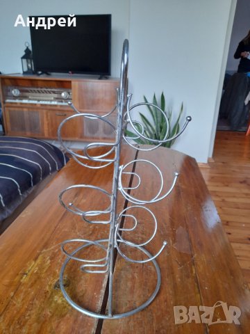 Стара стойка,поставка за чаши #3, снимка 2 - Други ценни предмети - 44086518