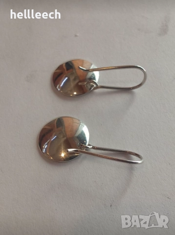 Сребърни обеци, снимка 5 - Обеци - 52863113
