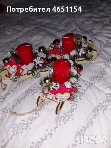 Коледни шейни , снимка 8 - Декорация за дома - 52577726