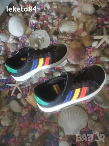 ADIDAS маратонки обувки Grand Court Lifestyle Черни Адидас номер 30, снимка 3 - Детски маратонки - 49624110
