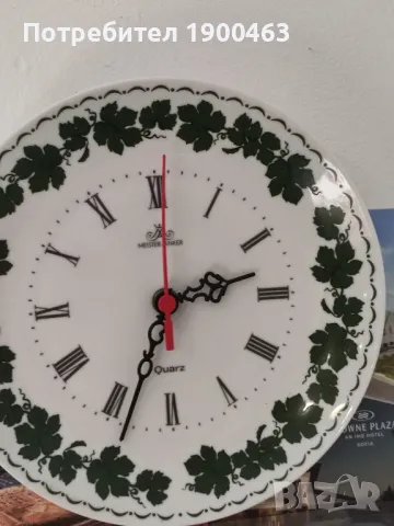 Meister Anker.Порцелан., снимка 4 - Стенни часовници - 50388907