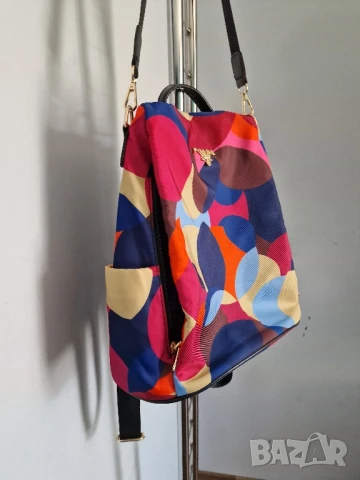 Страхотна дамска чанта тип раница PAOBA  , среден размер, , снимка 3 - Чанти - 50735192