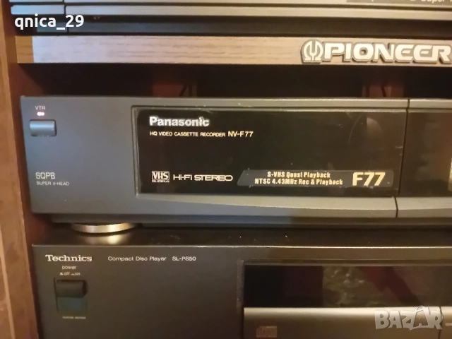 Panasonic NV-F 77 VHS Hi Fi Stereo, снимка 2 - Декове - 52353508