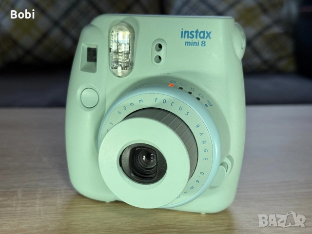 Fujifilm Instax Mini 8 – моментен фотоапарат, снимка 5 - Фотоапарати - 52868254