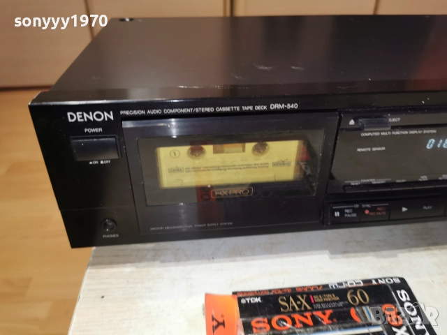 DENON DRM-540 DECK-ВНОС SWISS 0301261942, снимка 6 - Декове - 52967336