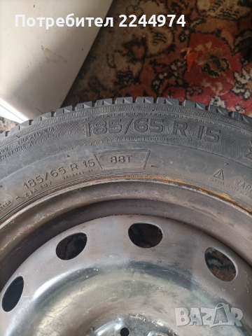 Джанти с гуми 15цола, снимка 8 - Гуми и джанти - 52837486