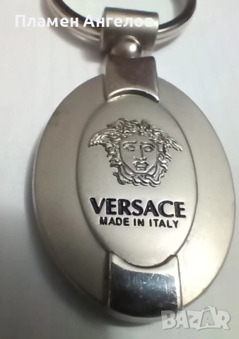 Ключодържател, Висулка за чанта, медальон VERSACE , снимка 2 - Други - 52371211