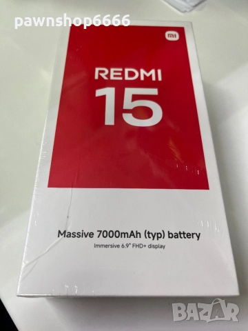 Xiaomi Redmi 15 5G 128GB 4GB RAM Dual, снимка 3 - Xiaomi - 52822155