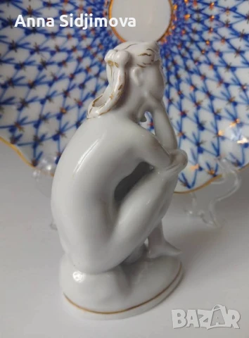 Руски порцелан ЛФЗ статуетка , снимка 5 - Статуетки - 51265671