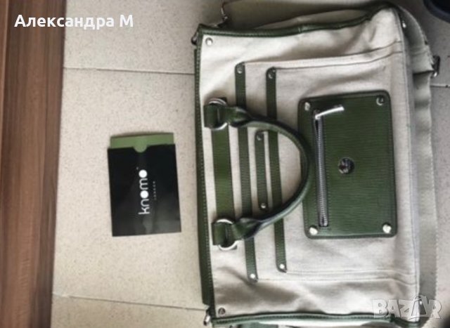 Бизнес дамска чанта Knomo, снимка 2 - Чанти - 40591981