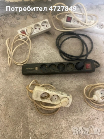 Спешно! Комплект от 6 броя разклонители – Различни модели, снимка 2 - Друга електроника - 53396022