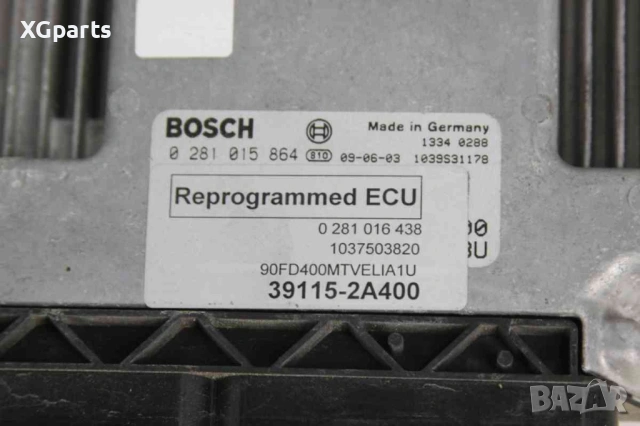 Компютър двигател за Hyundai i30 1.6crdi 90 к.с. (2007-2012) 39115-2A400, 0281016438, снимка 2 - Части - 53003792