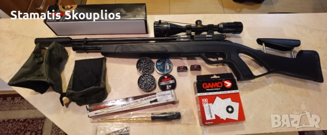 GAMO COYOTE 5.5 с оптик, помпа и аксесоари , снимка 12 - Въздушно оръжие - 52428556