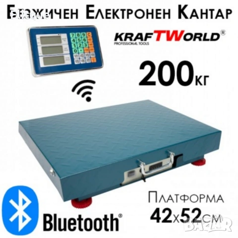 Електронна безжична везна – Прецизност и удобство за всяко приложение, снимка 3 - Други стоки за дома - 53354511