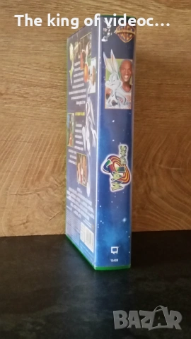 Видеокасета Space Jam ( Космически забивки ) VHS, снимка 3 - Други жанрове - 53093476