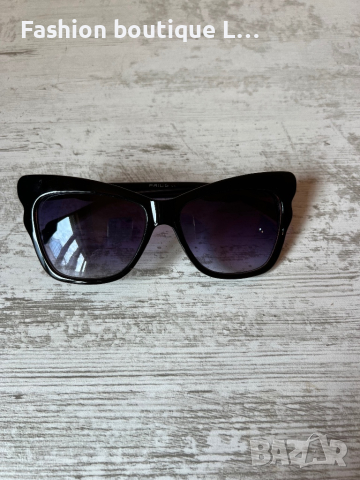 Черни слънчеви очила тип пеперуда 😎, снимка 6 - Слънчеви и диоптрични очила - 44906581