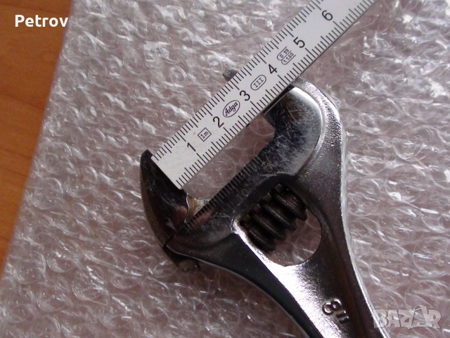 FACOM 113A.8C - 8" - MADE IN FRANCE - ORIGINAL FACOM - ПРОФЕСИОНАЛЕН Раздвижен Ключ 8" (30 mm ) !!!!, снимка 4 - Ключове - 52251902