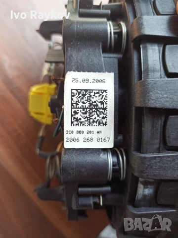 Airbag волан VW Passat B6 (2005-2011г.) 3C0880201AH , 3C0 880 201 AH, снимка 4 - Части - 51393819