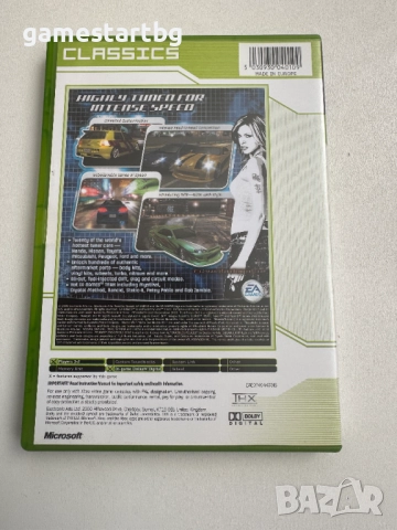 Need For Speed Underground за Xbox classic/Xbox original, снимка 2 - Игри за Xbox - 52849818